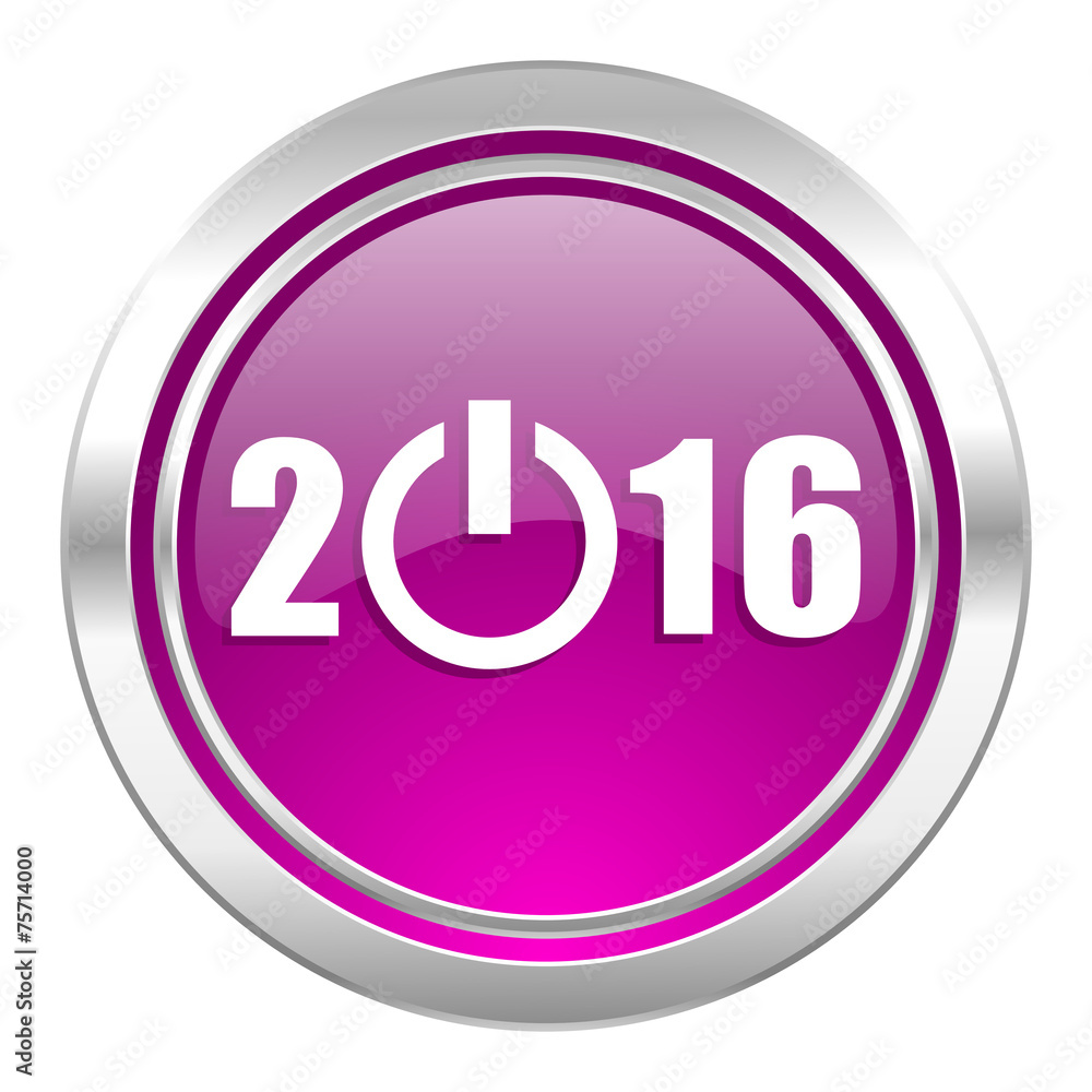 new year 2016 violet icon new years symbol new year 2016 violet icon new years symbol