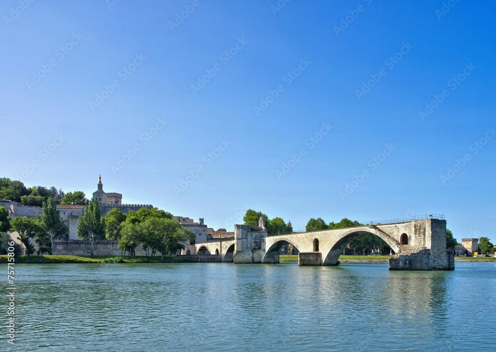 Avignon Bruecke - Avignon Bridge 04