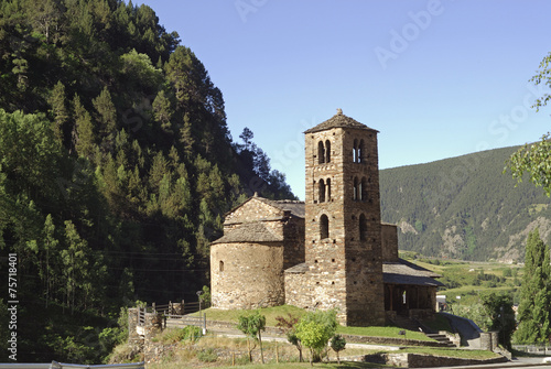 Sant Joan de Caselles (Andorra), old church photo