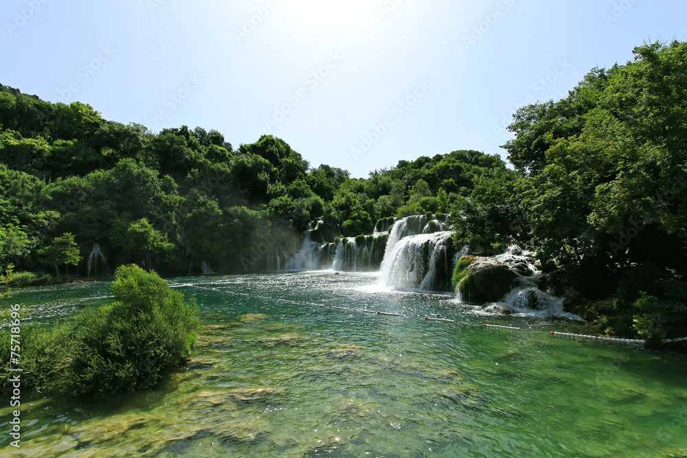 Fototapeta premium Wodospady Krka