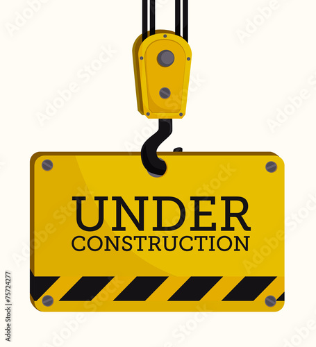 Construction design,vector ilustration.