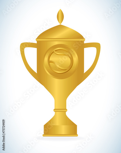 Tennis design, vector illustration.