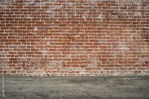 Stage with grunge background
