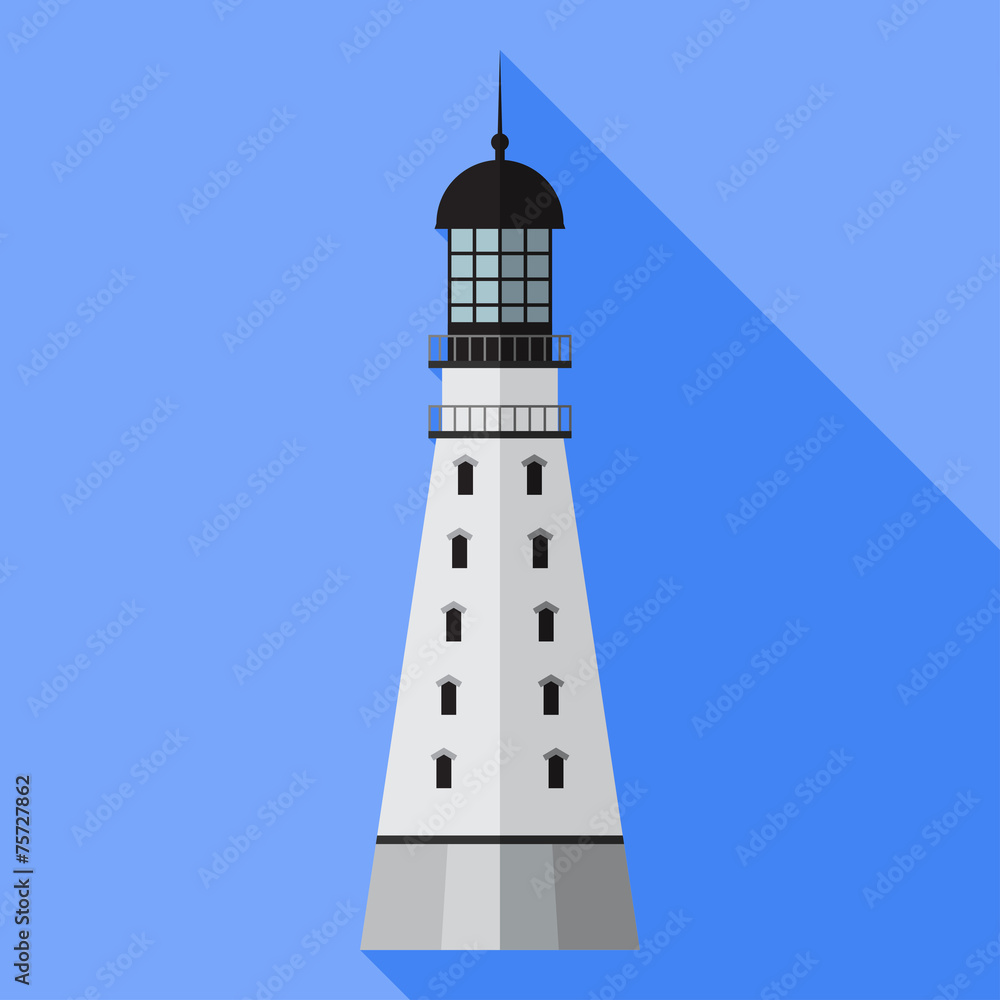 Vector lighthouse icon