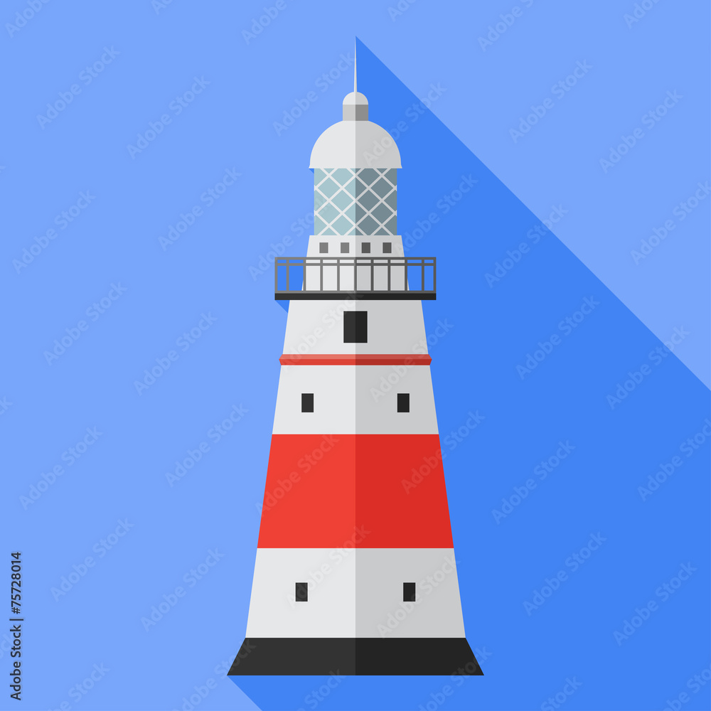 Vector lighthouse icon
