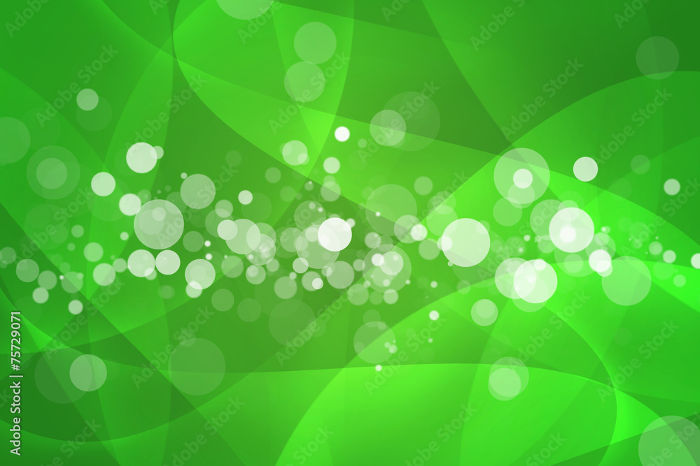 Green with bokeh abstract background Green with bokeh abstract background