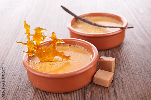 Canvastavla caramel cream
