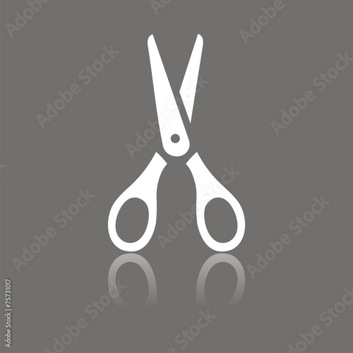 Icono tijeras FO reflejo
