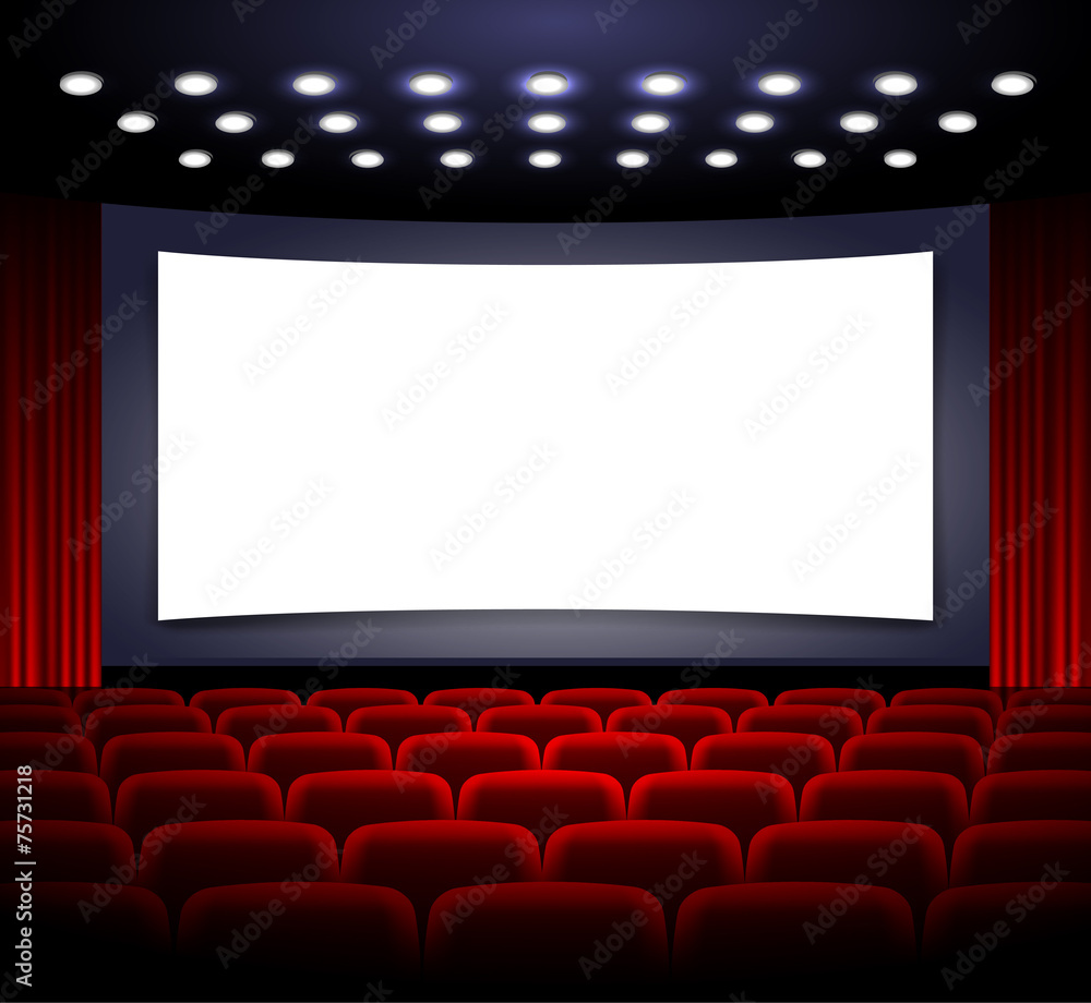 Fototapeta premium cinema design