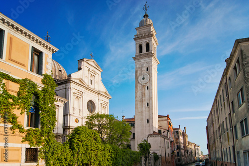 San Giorgio dei Greci with its campanile