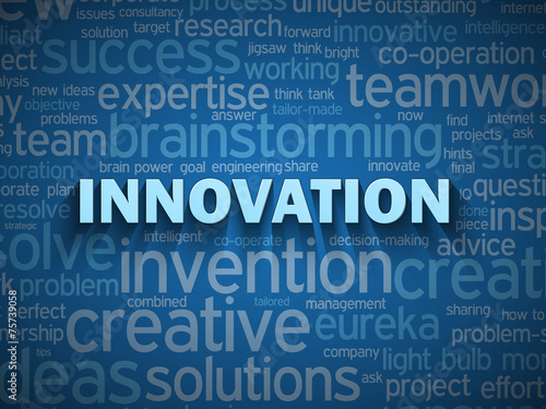 INNOVATION Tag Cloud (creativity ideas business successful)