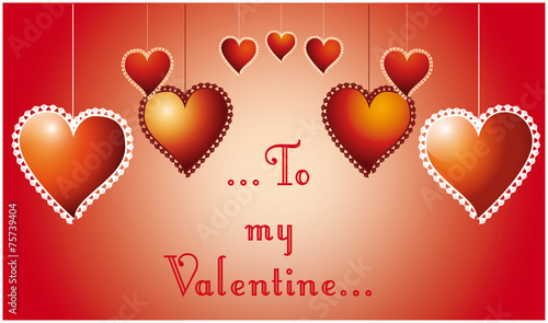 to my Valentine...