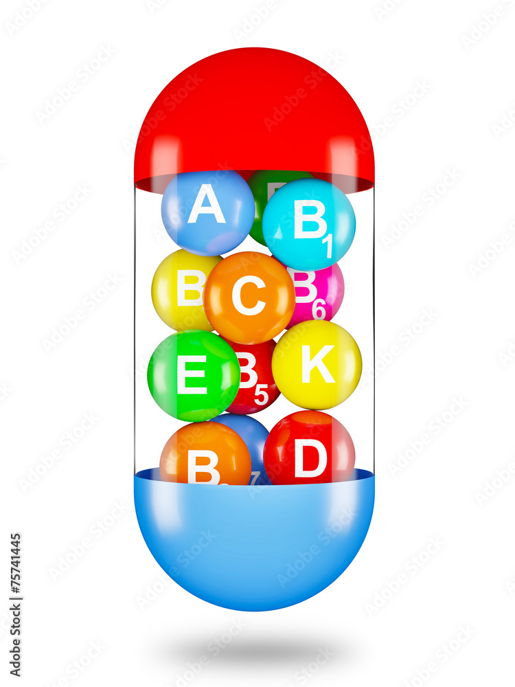 Fototapeta premium Vitamins