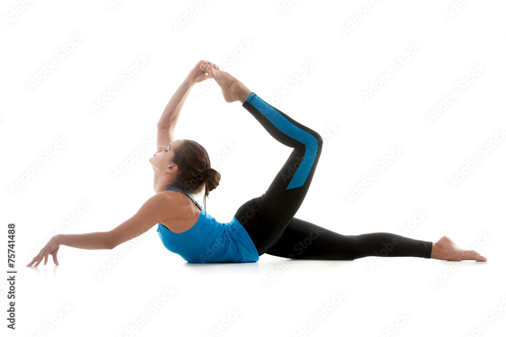 Yoga girl practicing Yoga girl practicing