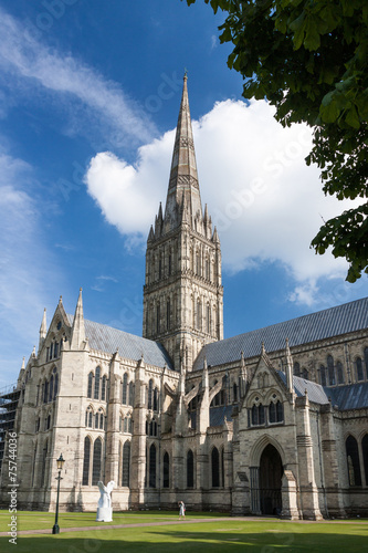 Salisbury Cathedral, Wiltshire, England, UK