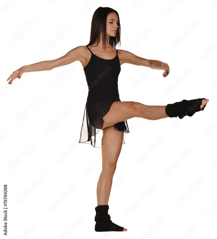 Young women ballet dancer in beautiful dress. Young women ballet dancer in beautiful dress.