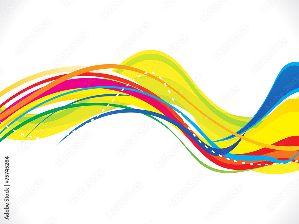 abstract artistic colorful wave background abstract artistic colorful wave background