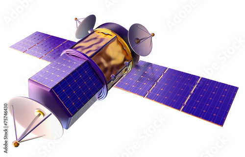 3D model of an artificial satellite of the Earth