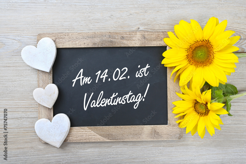 Naklejka premium Valentinstag