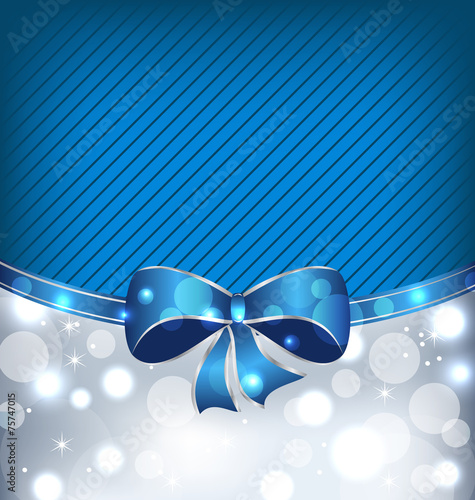 Christmas glowing background, holiday design elements