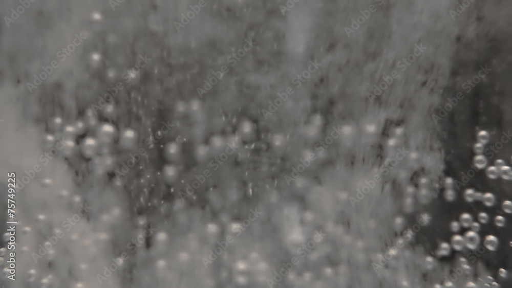 Water bubbles fizz mid Water bubbles fizz mid