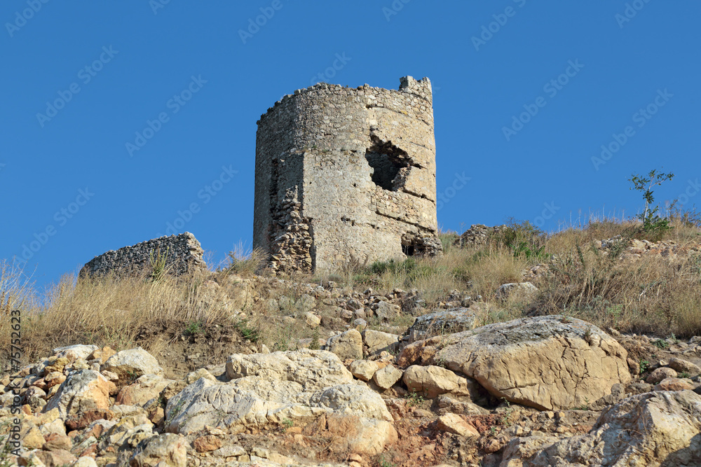Cembalo fortress, Balaklava, republic Crimea