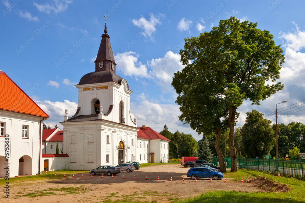 Monastery of the Annunciation in Suprasl, Poland. Monastery of the Annunciation in Suprasl, Poland.