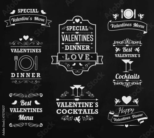 San Valentin Menu