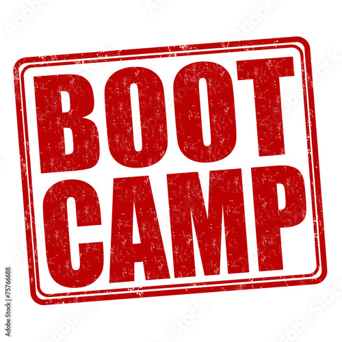 Boot camp stamp