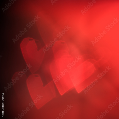 Obraz na płótnie Red festive Valentine's day background w salonie