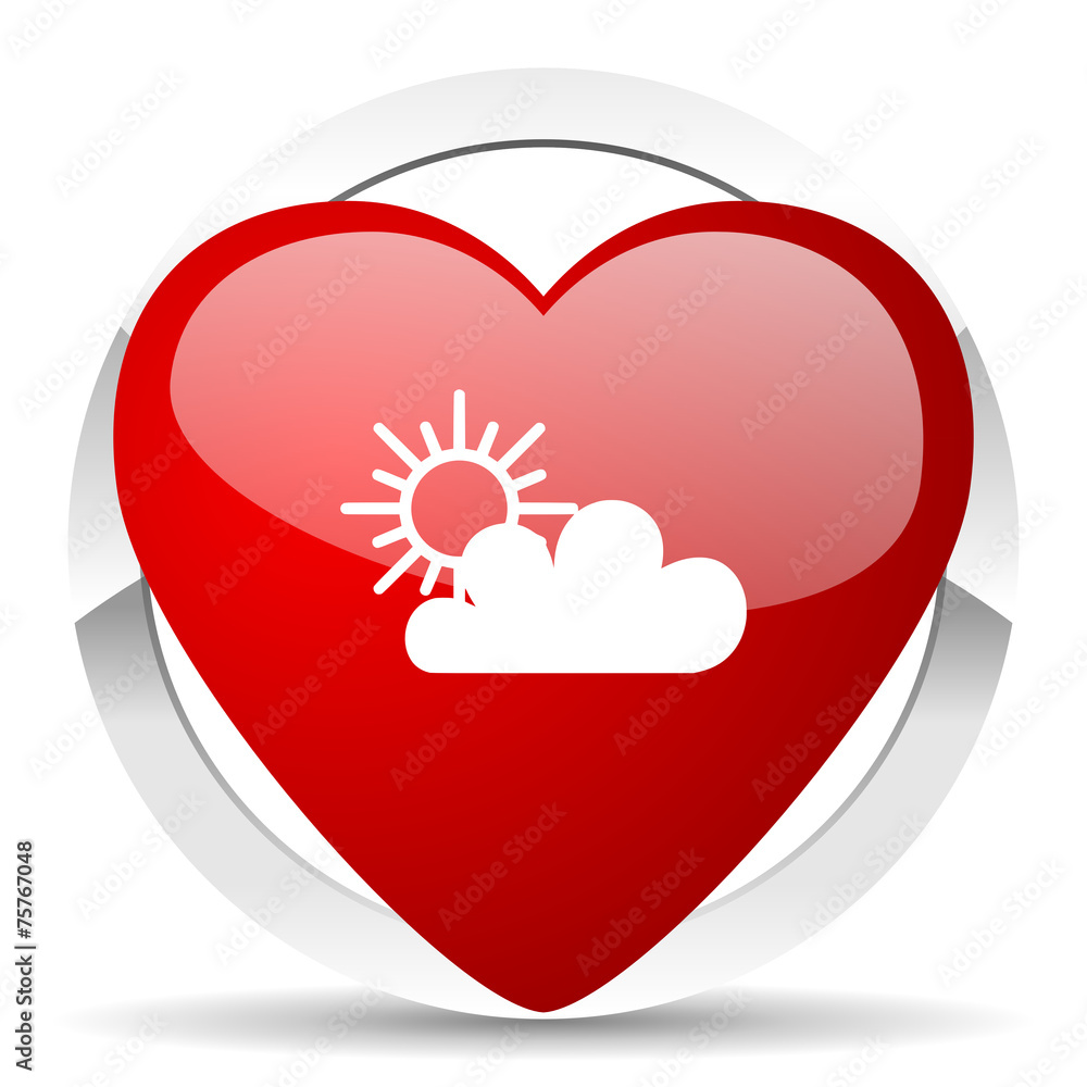 cloud valentine icon waether forecast sign cloud valentine icon waether forecast sign