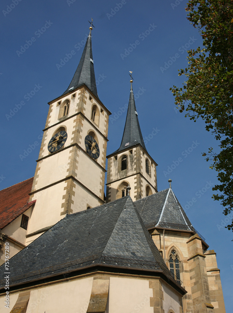 Kirche in Bad Wimpfen Kirche in Bad Wimpfen