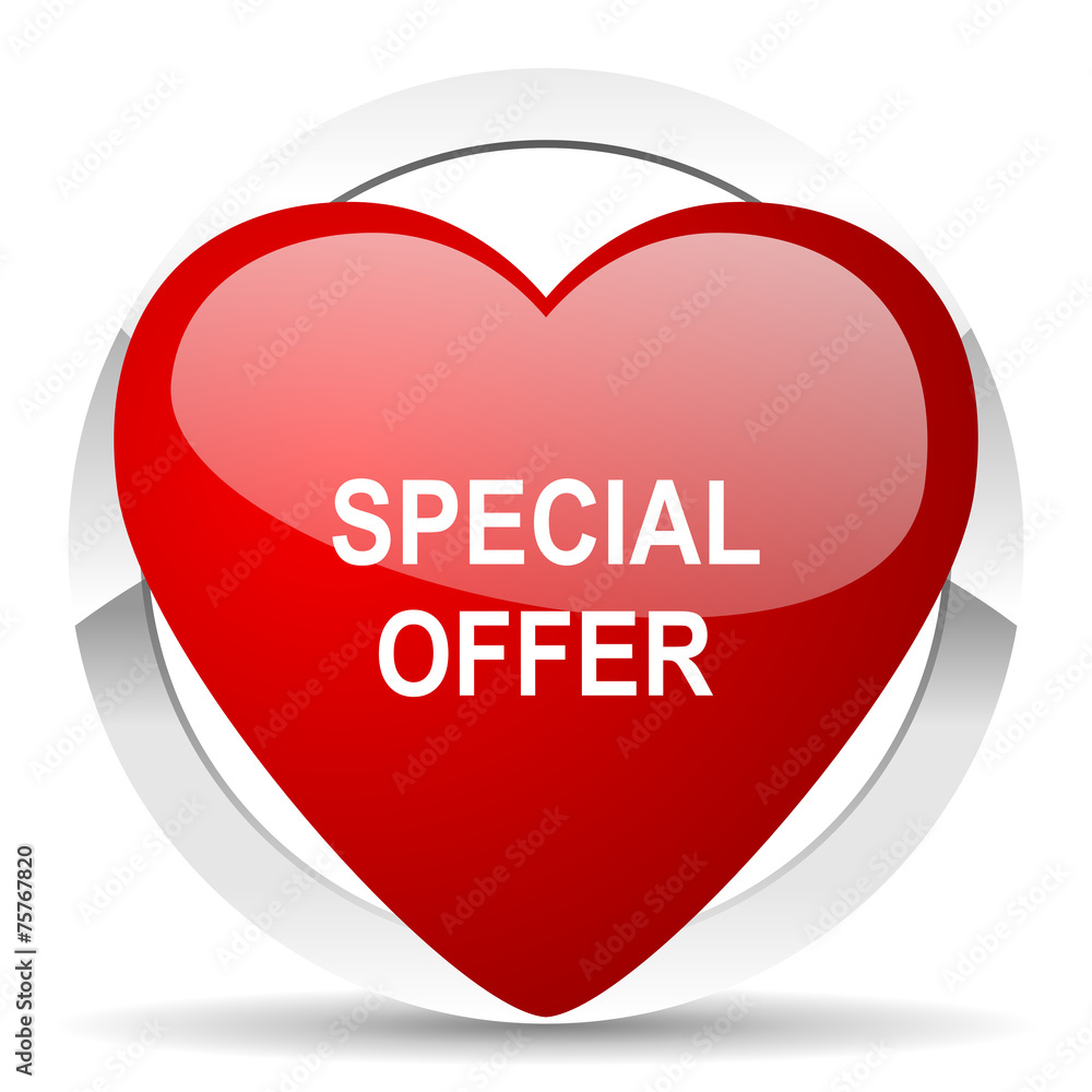 special offer valentine icon special offer valentine icon