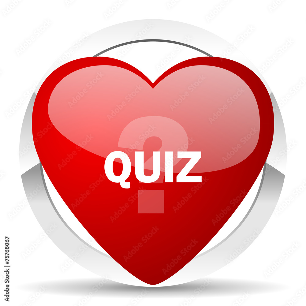 quiz valentine icon quiz valentine icon