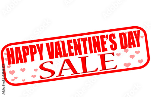 Happy Valentine day sale