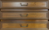 drawers of antique furniture