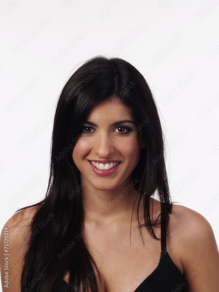 Smiling Portrait Woman Of Middle Eastern Ethnicity Smiling Portrait Woman Of Middle Eastern Ethnicity