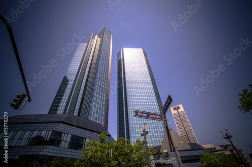  Twin Towers in Frankfurt am Main  Germany