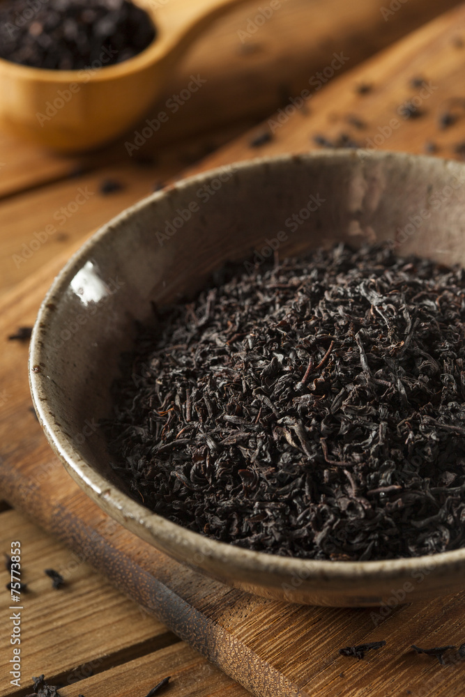 Dry Black Loose Leaf Tea Dry Black Loose Leaf Tea