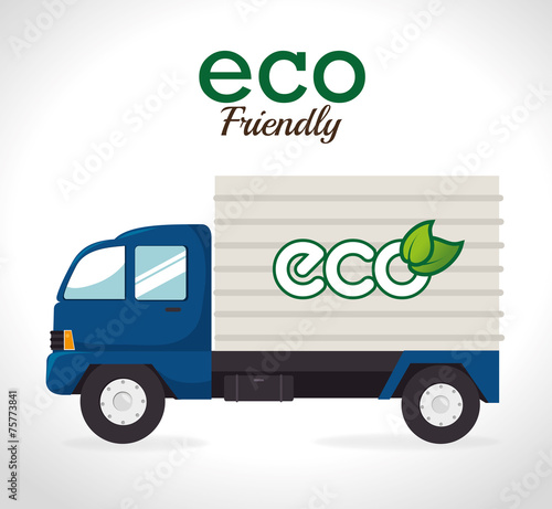 Ecology design, vector illustration.