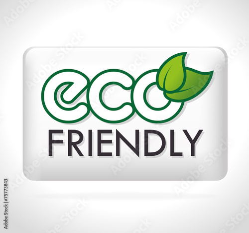 Ecology design, vector illustration.
