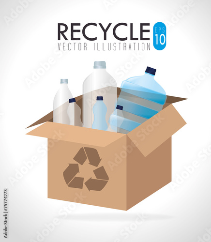 Ecology design, vector illustration.