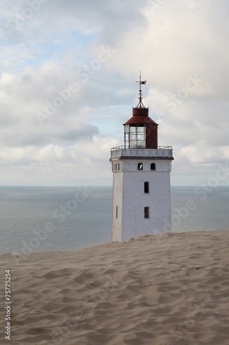 Rubjerg Knude lighthouse in Denmark