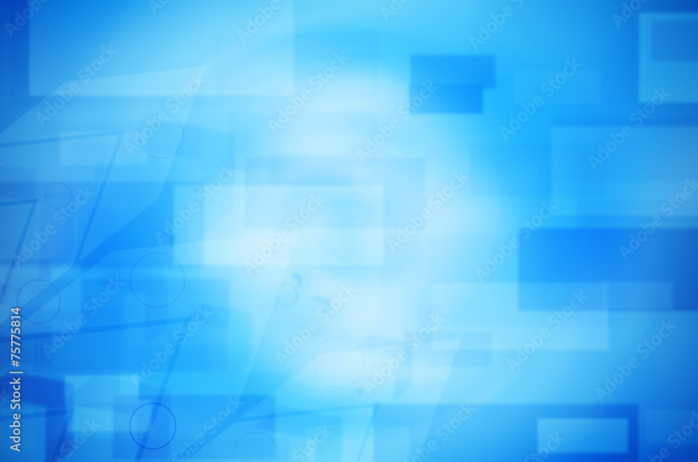 abstract blue hi tech background