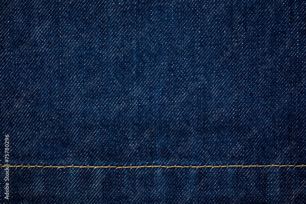 raw denim dark wash indigo blue jeans texture background Photos | Adobe  Stock