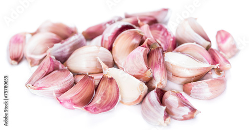 Garlic (isolated on white)