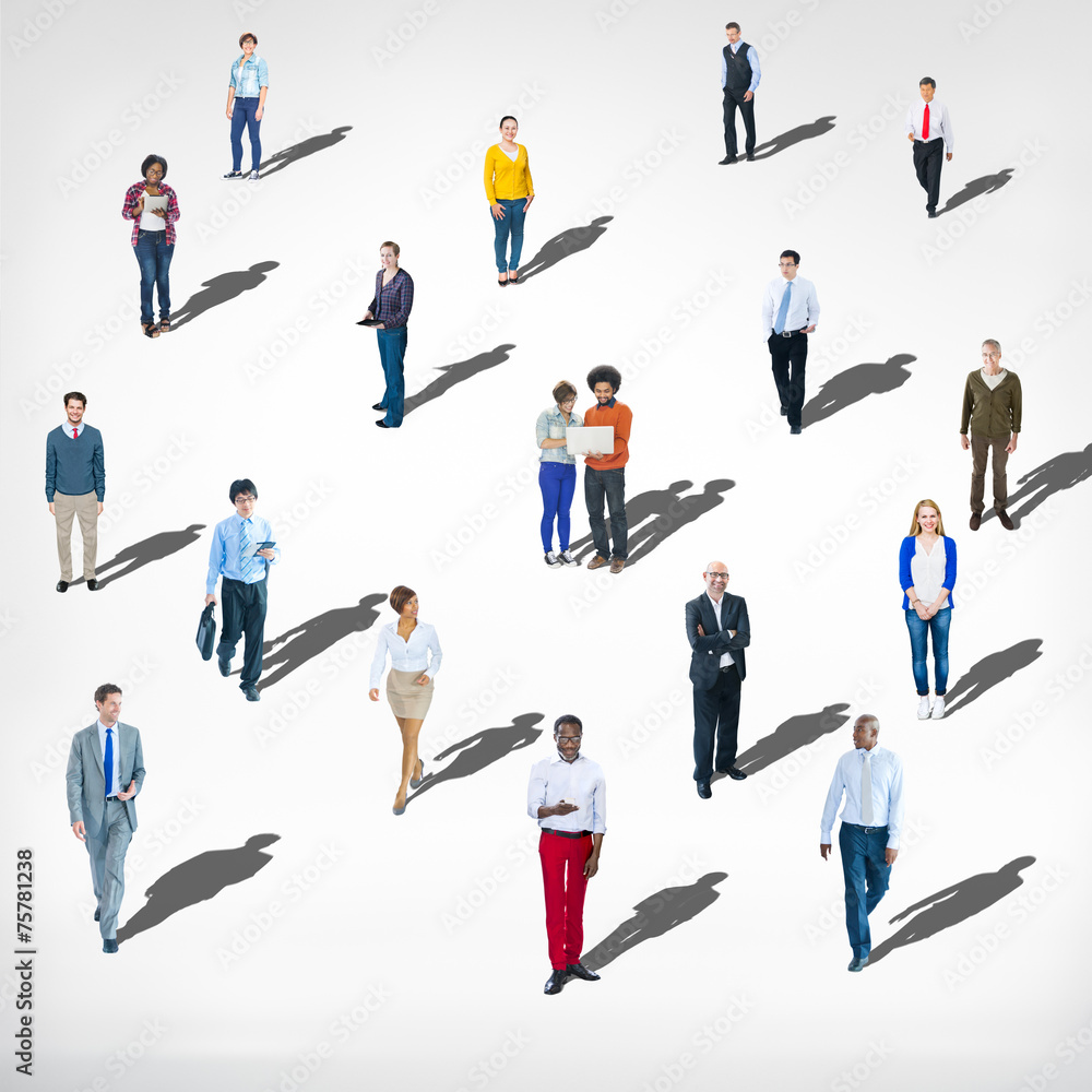 Diverse Ethnic Business Occupation Cheerful Variation Concept Diverse Ethnic Business Occupation Cheerful Variation Concept