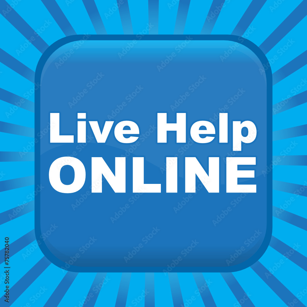LIVE HELP ONLINE ICON LIVE HELP ONLINE ICON