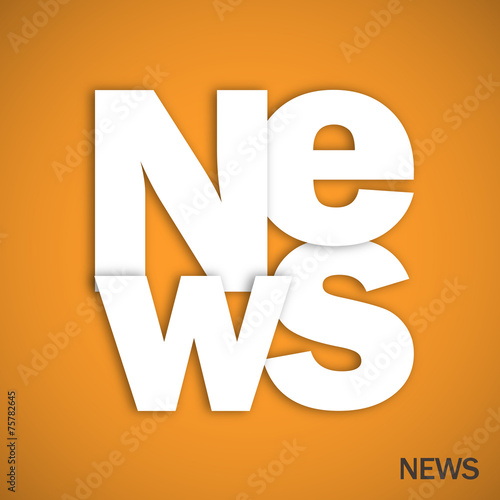 "NEWS" letters (live breaking feed web blog social media)