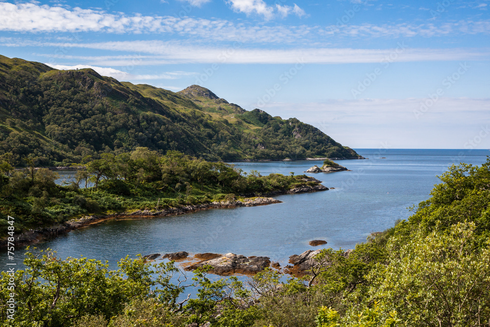 Fototapeta premium Highlands landscape in Scotland, UK.